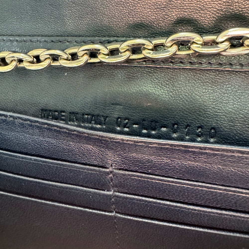 Dior Cannage Wallet On Chain - Picture 7 of 12